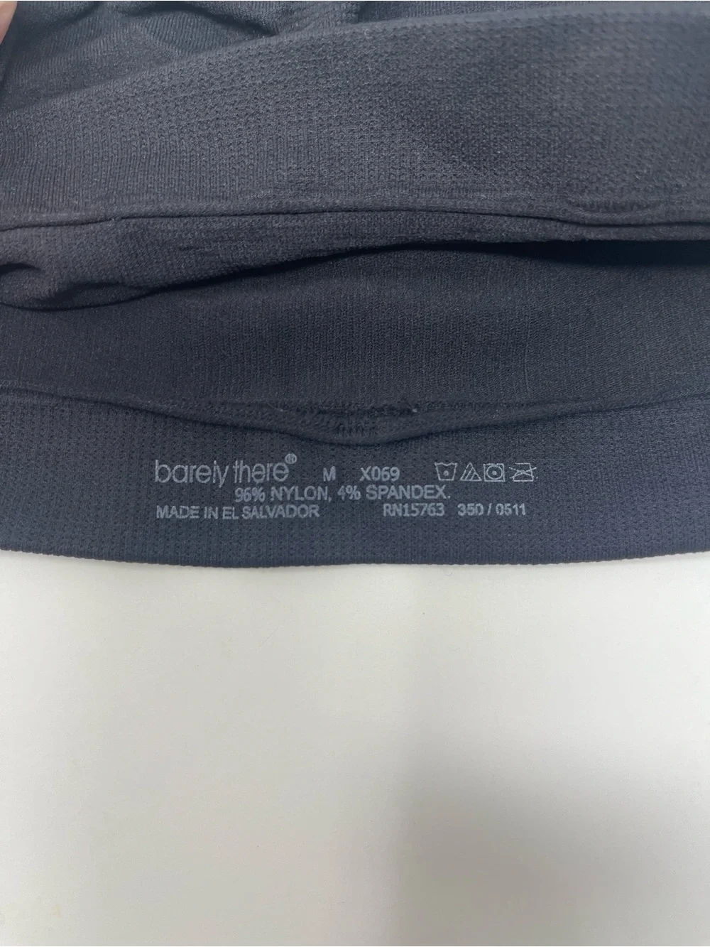 barley there Seamless Black Wireless Bralette - Picture 5 of 5